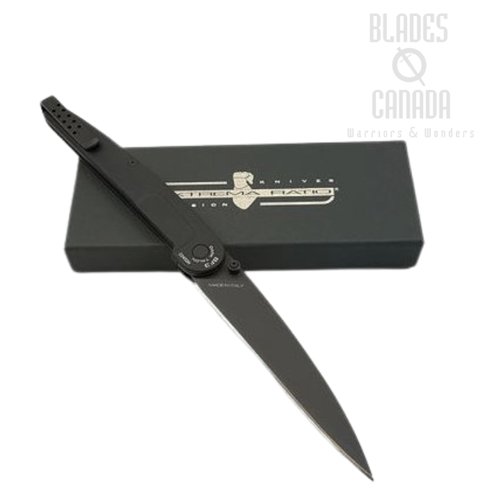 Extrema Ratio BF3 Dark Talon Folding Knife, Bohler N690, Aluminum Black
